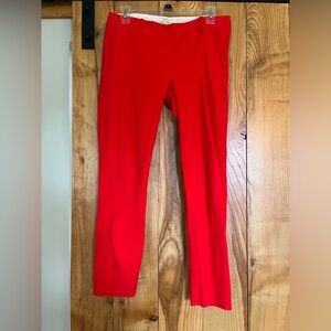 J. Crew Red Women's Straight Leg Pants